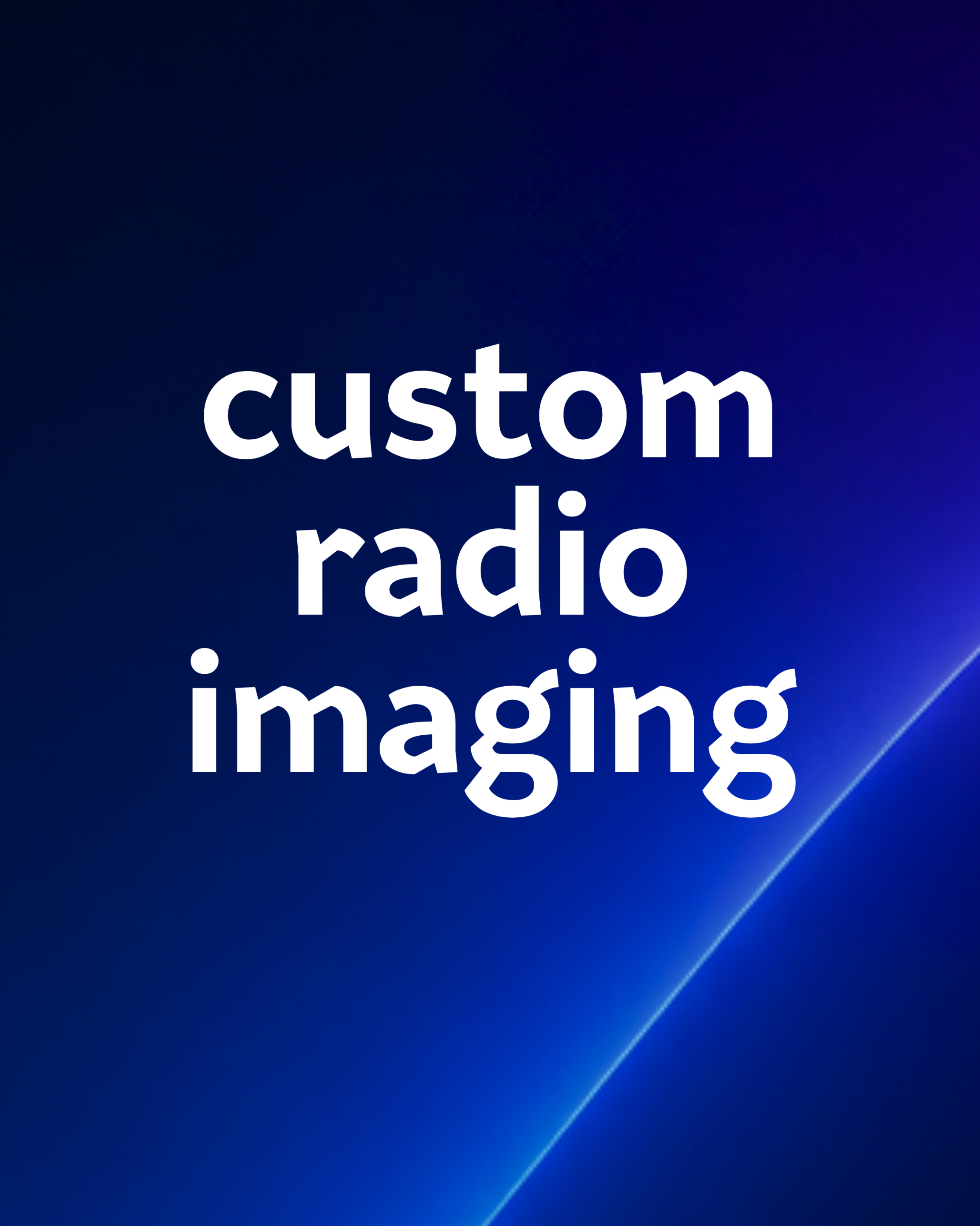 Custom Radio Imaging artwork