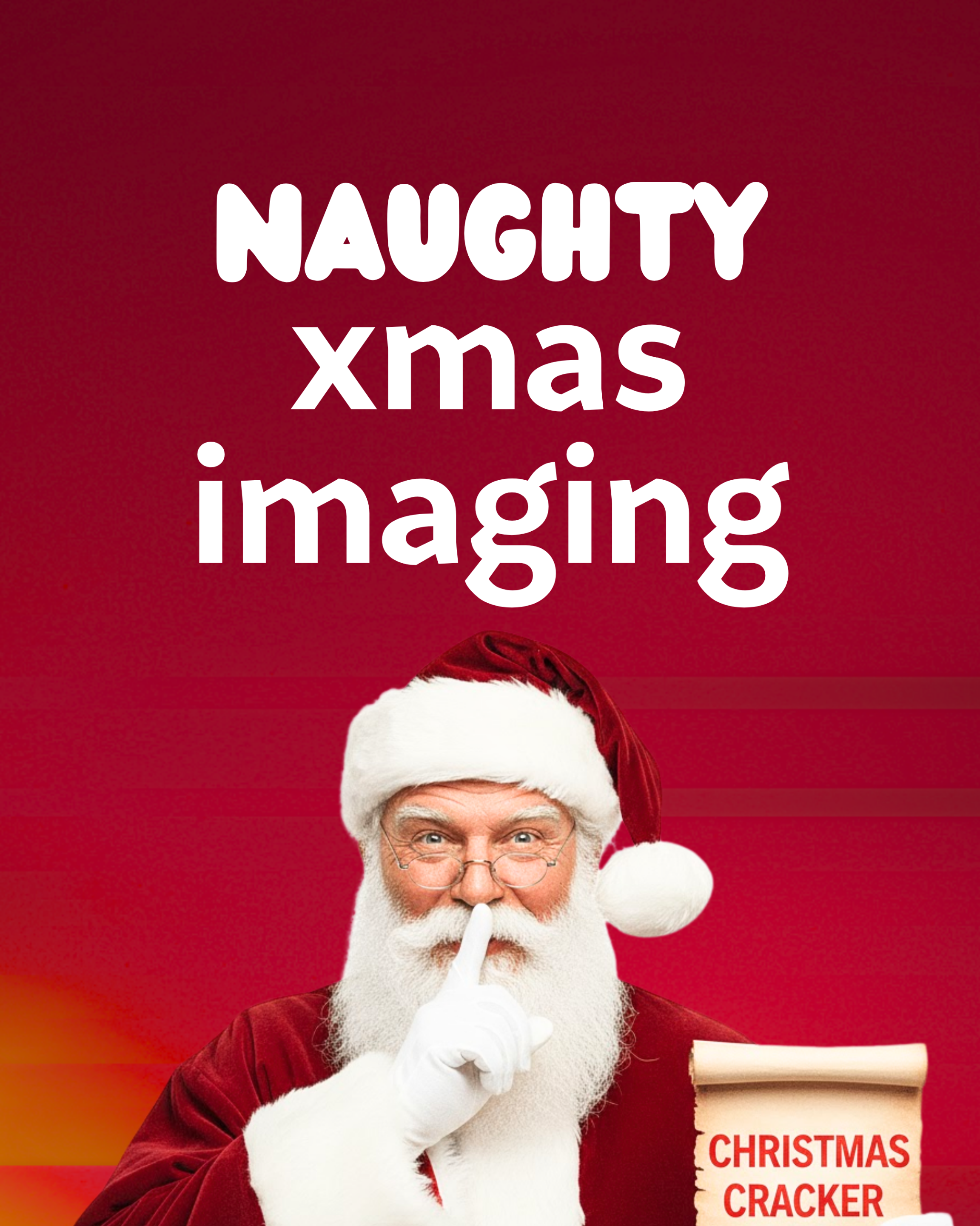 Naughty Santa artwork