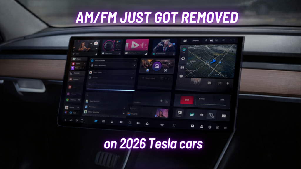 Tesla Dropped AM & FM in 2026 Cars. Here’s What It Means for Your Station.