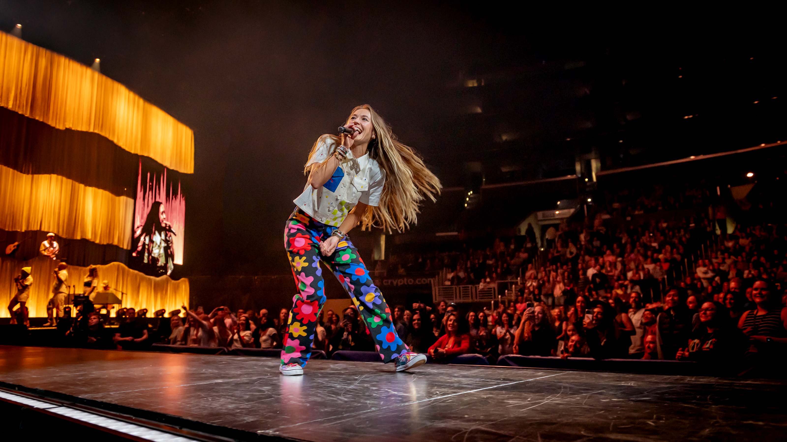 Lauren Daigle live stage image for Christian radio format context
